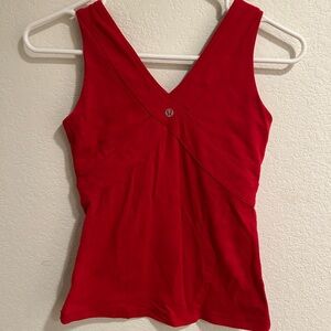 Lululemon Wrap Tank in Currant